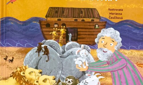 Detská knižka Noe a zvieratká plná krásnych veršov a obrázkov